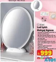 KİWİ LED IŞIKLI MAKYAJ AYNASI
